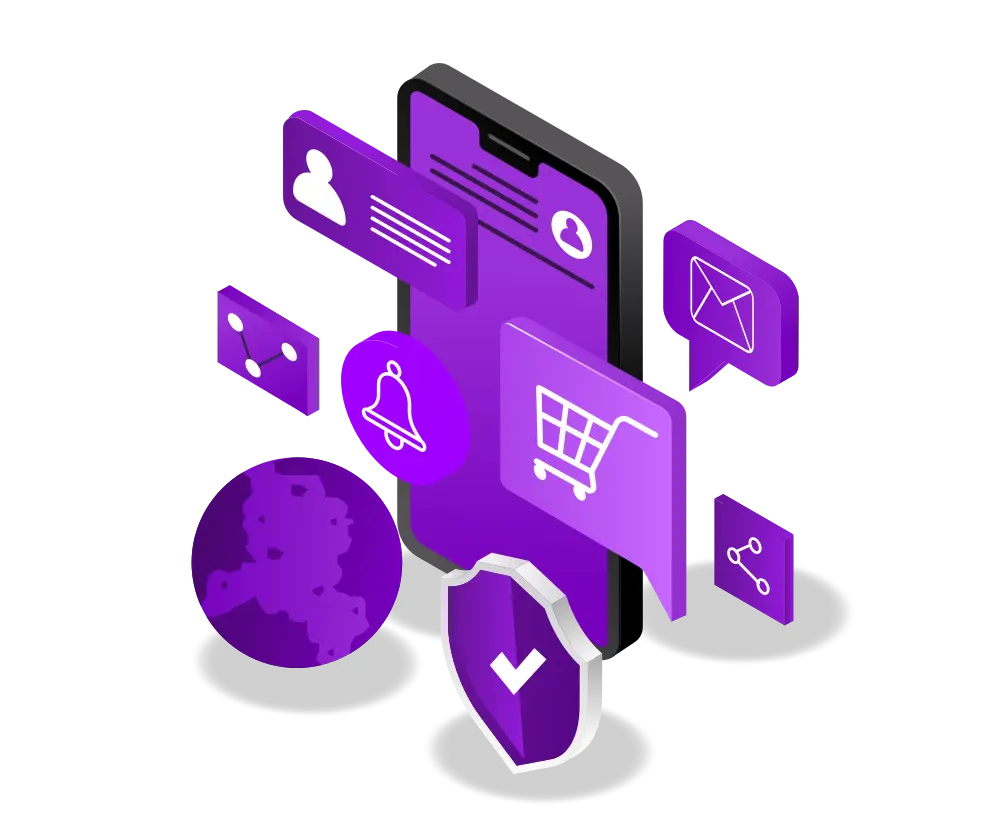 Ecommerce mobile app development company in New York showcasing secure and scalable mobile shopping interface